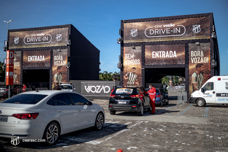 [25-07-2020] Cine Vozão Drive in - Ceará x Vitória  01