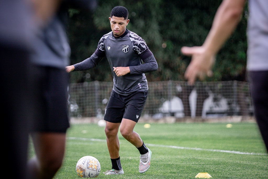 Sub-20: Na Cidade Vozão, Ceará treina pela penúltima vez antes do primeiro jogo no Brasileiro Série B