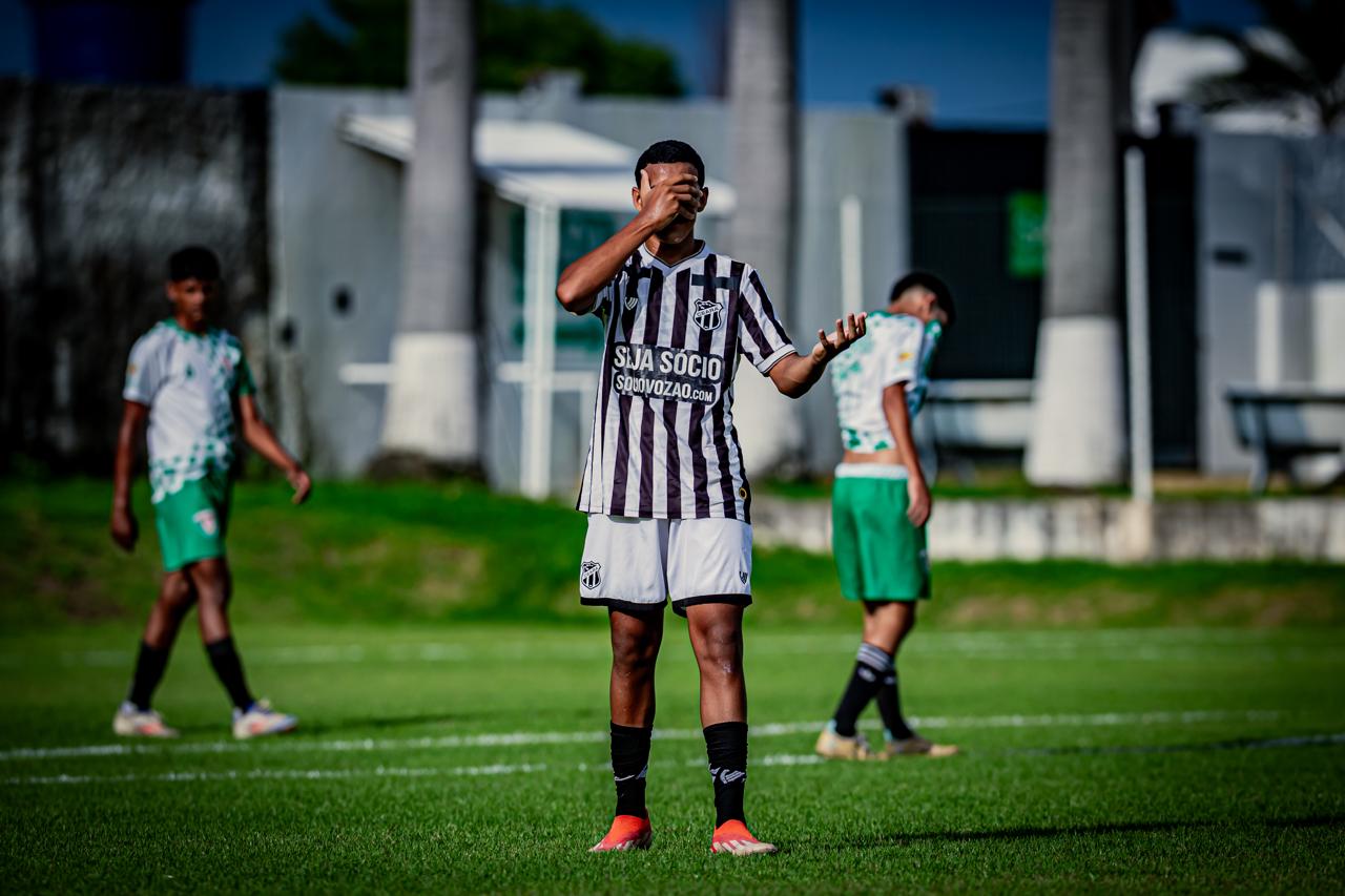 Sub-16: Ceará vence Nova Geração por 5x1 pela Copa Seromo