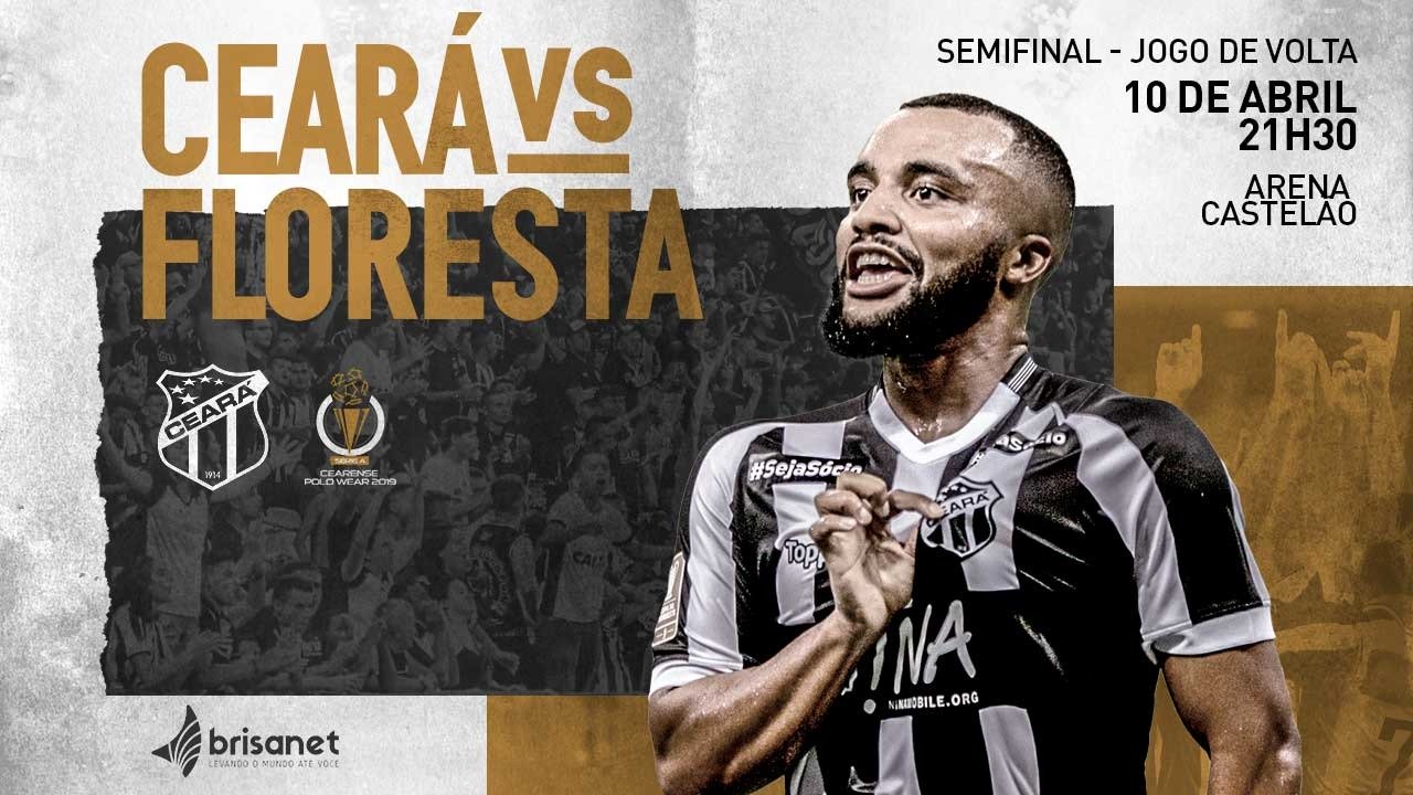 Cearense: Ceará decide vaga para a final em partida de volta contra o Floresta