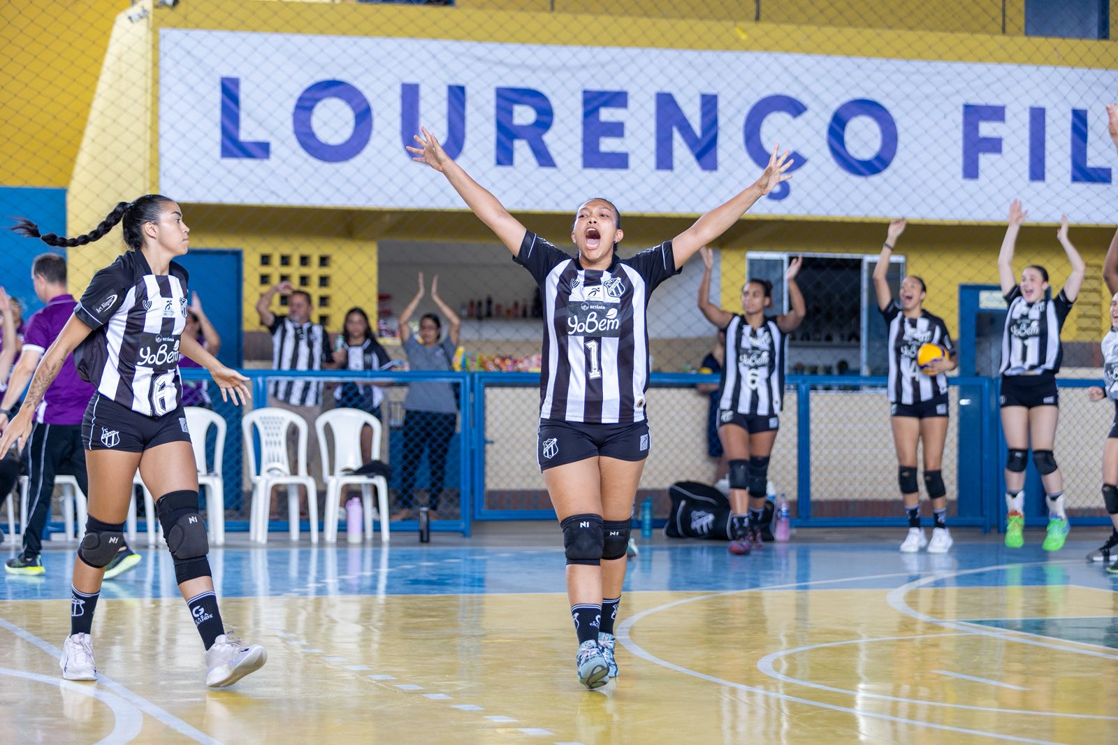 Vôlei: Ceará bate Unifor por 2 sets a 0 e conquista segundo turno do Cearense