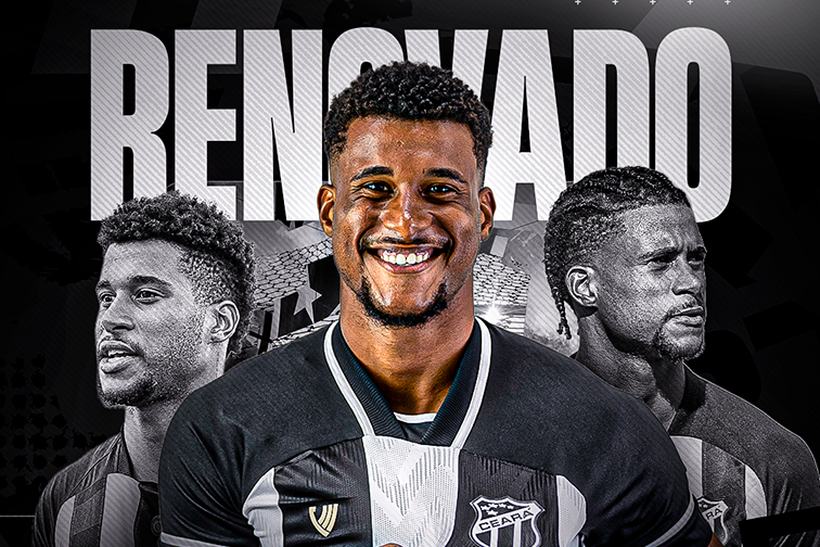 Ceará renova o contrato de Gabriel Amaral, artilheiro do Sub-20, até o fim de 2028