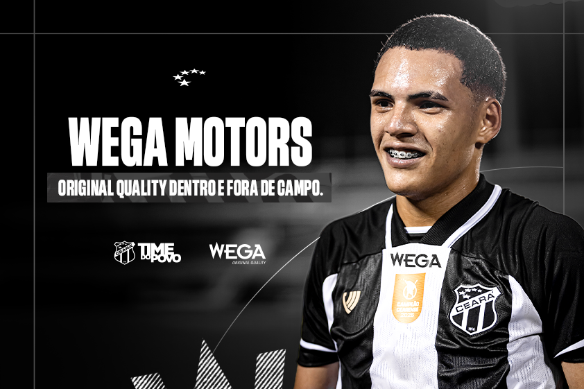 Comercial: Ceará acerta parceria pontual com a Wega Motors para as finais do Campeonato Cearense