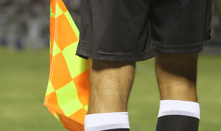 Rodrigo Guarizo Ferreira do Amaral/SP apita o jogo entre Chapecoense x Ceará