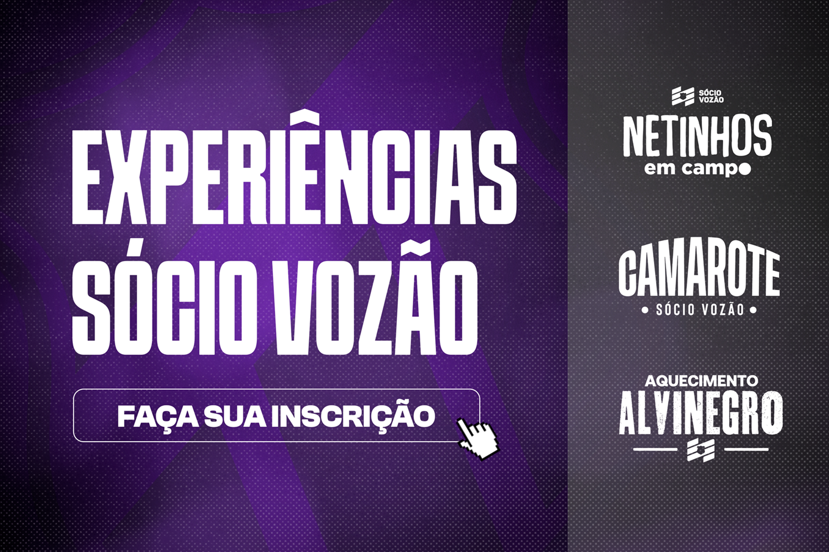 Sócio Vozão: Inscrição para experiências em dias de jogos do Ceará serão realizadas no aplicativo do Clube