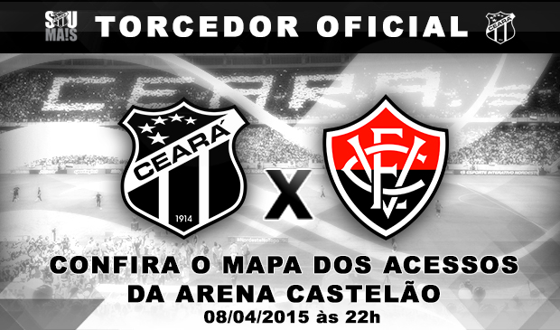 Acessos para o jogo Ceará x Vitória para Torcedores Oficiais