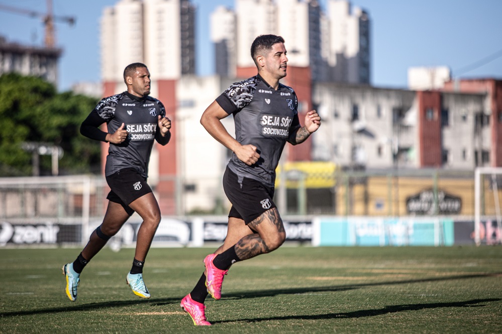 Ceará faz primeiro treino para encarar o Avaí