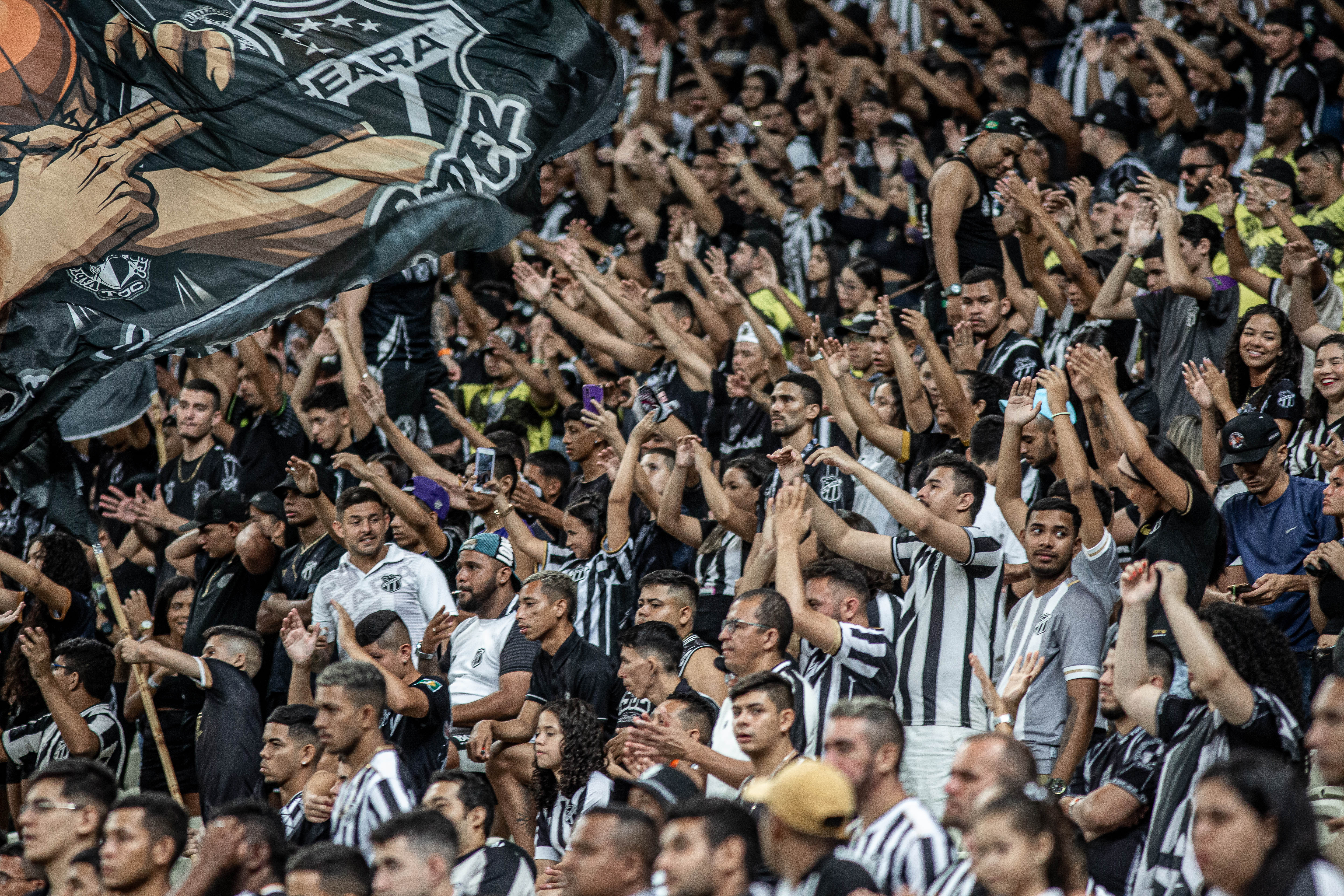 Informações da venda de ingressos para a Nação Alvinegra na partida entre CRB/AL e Ceará