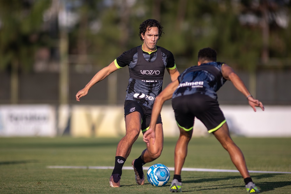 Ceará faz penúltimo treino visando a partida contra o CRB