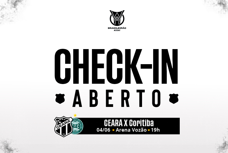 Brasileirão: Check-in liberado para o duelo entre Ceará x Coritiba