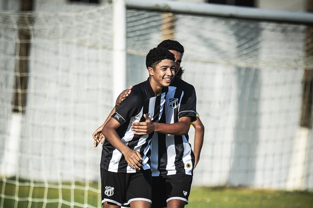 Sub-13: Ceará estreia no Campeonato Cearense com goleada sobre o Juazeiro por 6 a 1