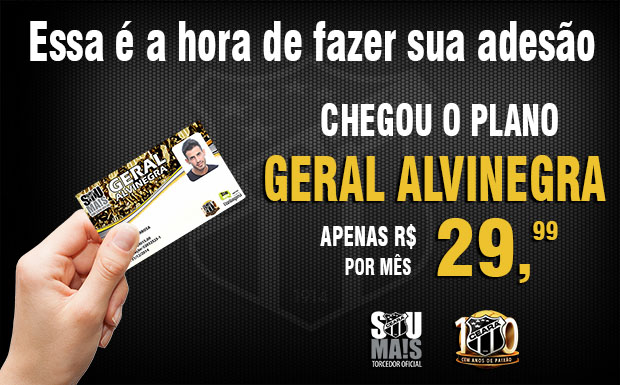 Conheça o novo plano Sou Mais Ceará: Geral Alvinegra