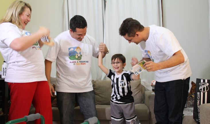 Giovanni, o campeão que acredita, recebe apoio do Ceará