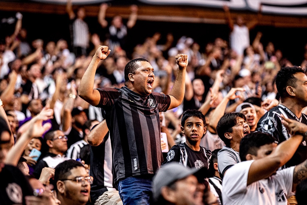 Com 35 mil alvinegros confirmados, ingressos para Ceará x São Paulo pelo Campeonato Brasileiro seguem à venda
