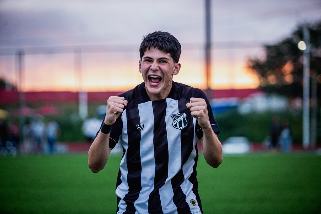 Sub-15: Ceará derrota o Santos por 4 x 2 nos pênaltis e avança às quartas de final da Copa 2 de Julho