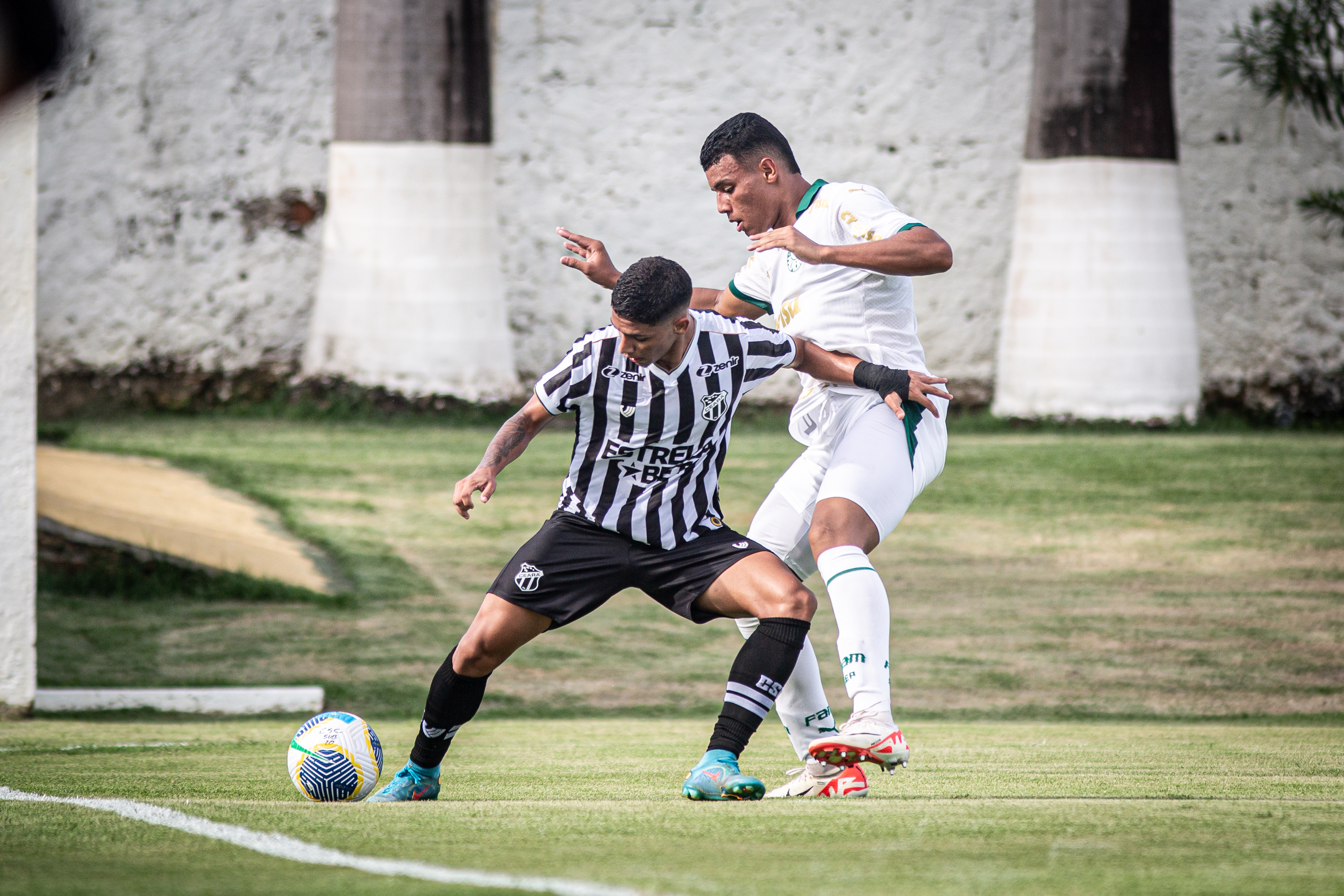 Sub-20: Na Cidade Vozão, Ceará é superado pela equipe do Palmeiras/SP por 3 a 2