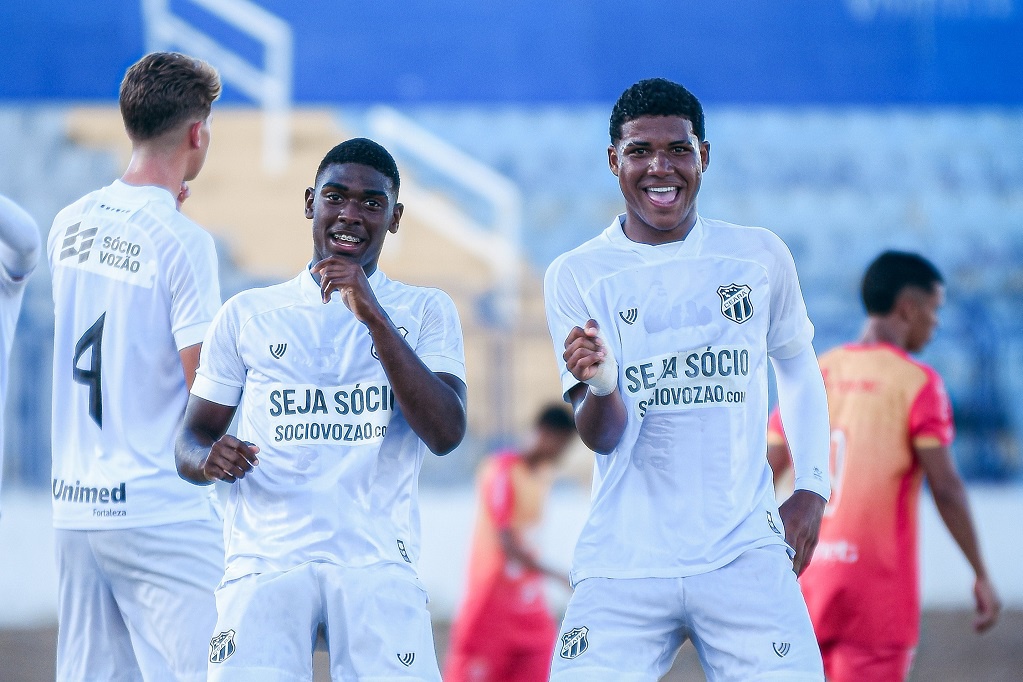 Sub-17: Pelo Estadual, Ceará atropela o Vila Real por 6 a 0 em Sobral