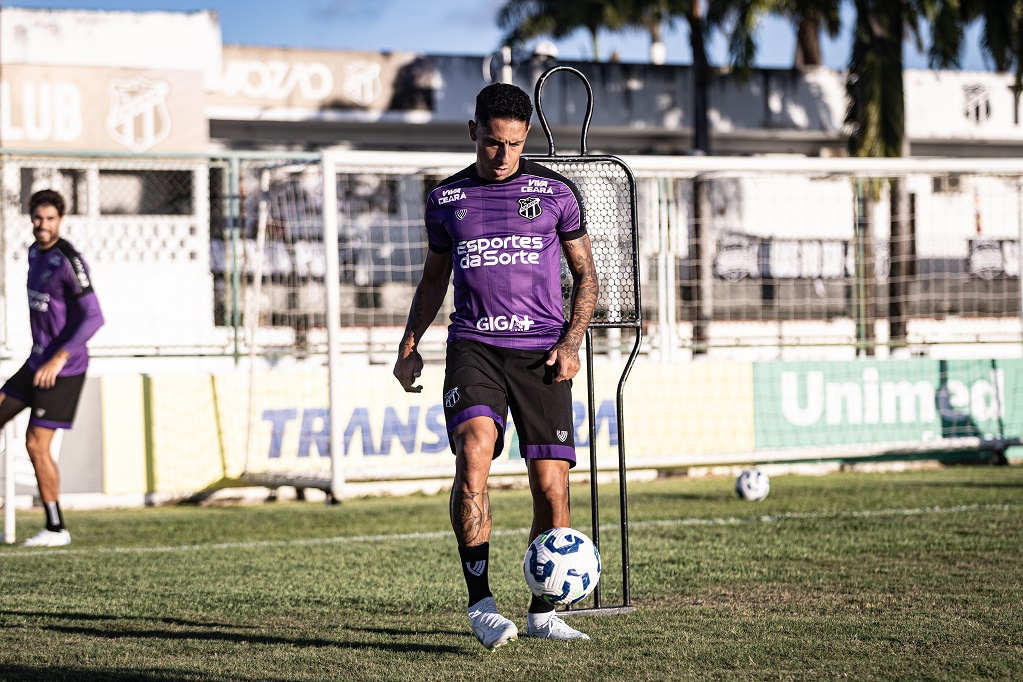 Ceará se reapresenta e realiza penúltimo treino antes de encarar o Sport, pelo Nordestão