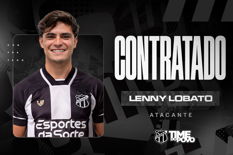 Contratação: Lenny Lobato é o novo reforço do setor ofensivo do Ceará