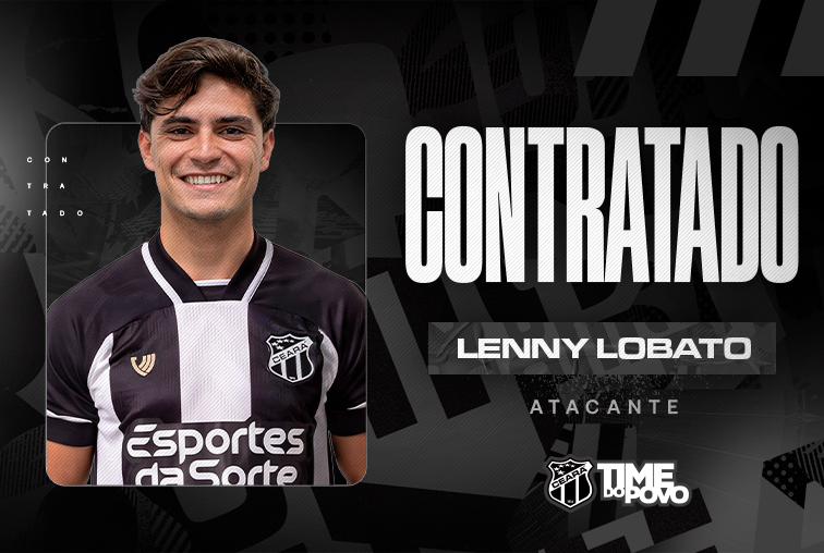Contratação: Lenny Lobato é o novo reforço do setor ofensivo do Ceará
