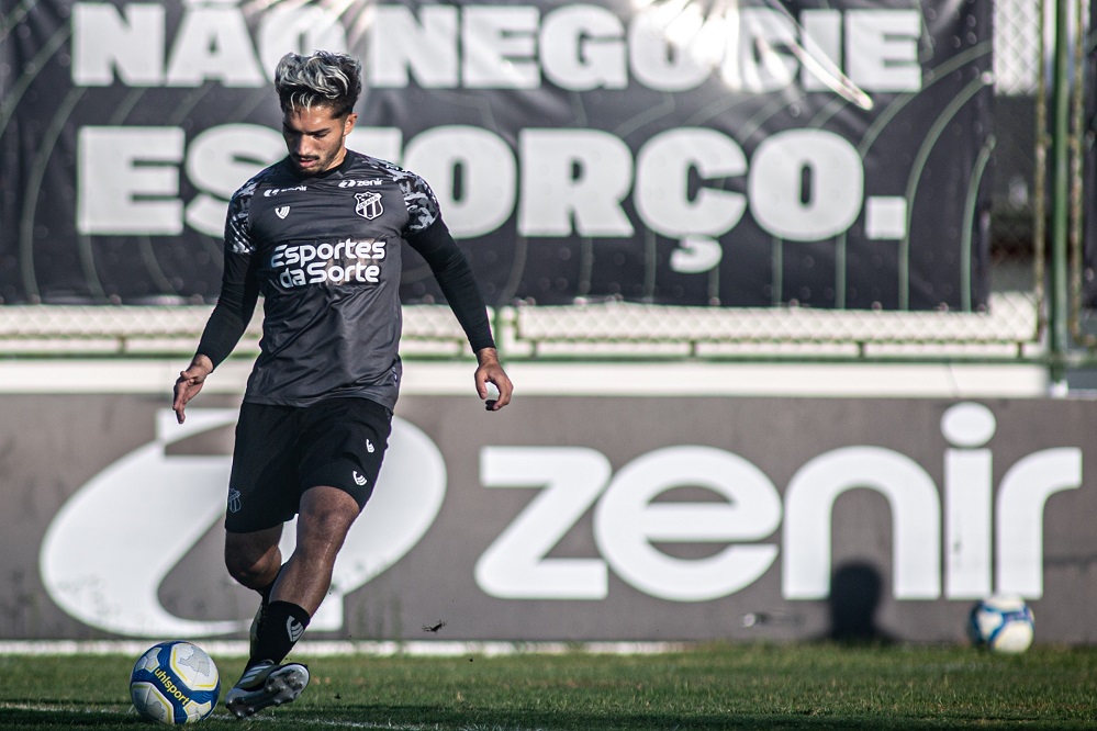 Ceará faz trabalho técnico-tático para encarar o Botafogo/SP