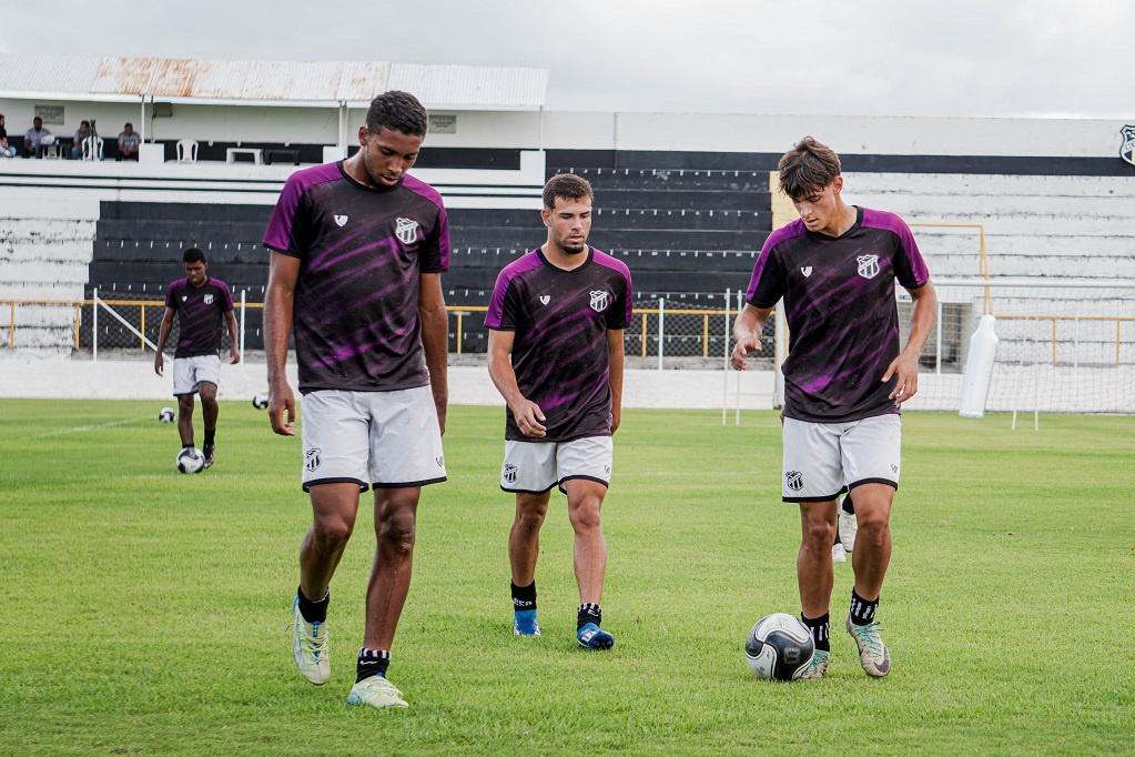 Sub-17: Elenco alvinegro realiza mais um treino visando duelo diante do Atlético Cearense pelo Estadual