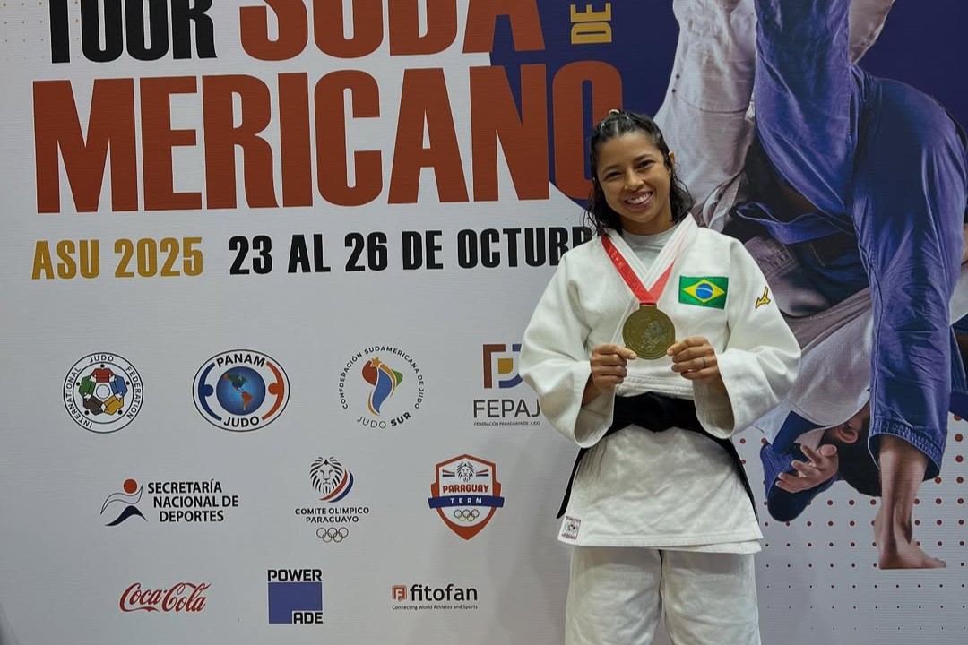 Esportes Olímpicos: Yasmim Lima conquista medalha de ouro no Sul-Americano de Judô, no Paraguai