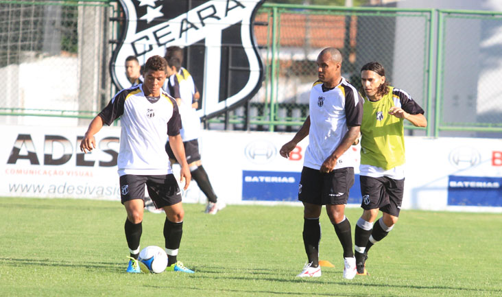 Domingo foi de muito trabalho para o grupo alvinegro