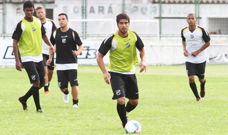 Em Porangabuçu, elenco alvinegro trabalhou nesta tarde
