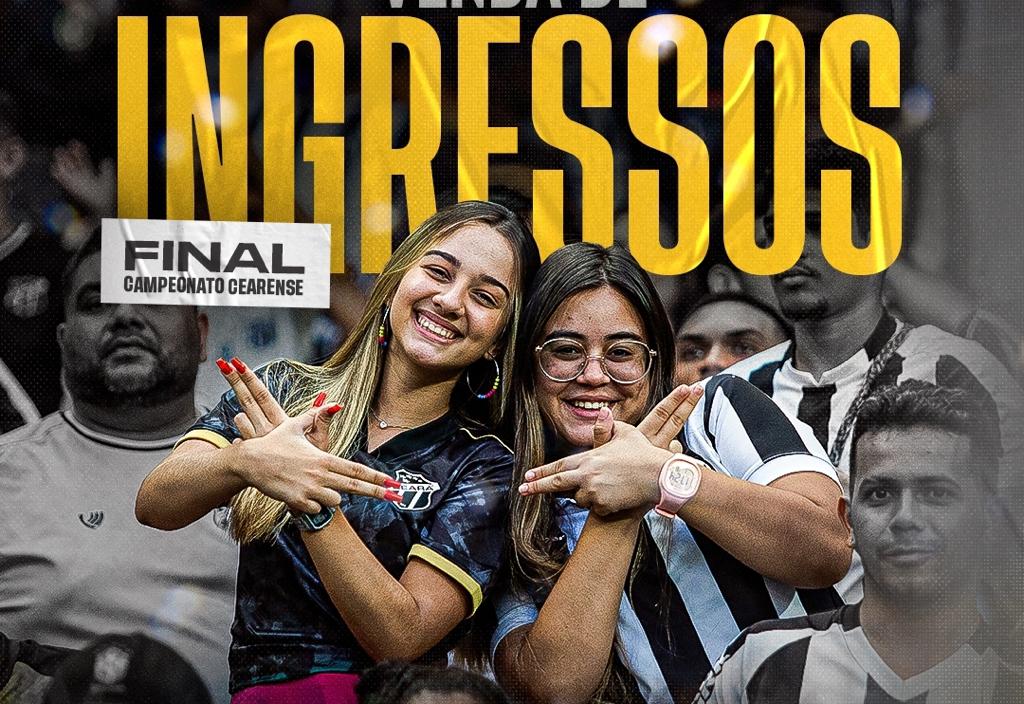 Camp. Cearense: Ingressos à venda para o primeiro jogo da decisão do Estadual