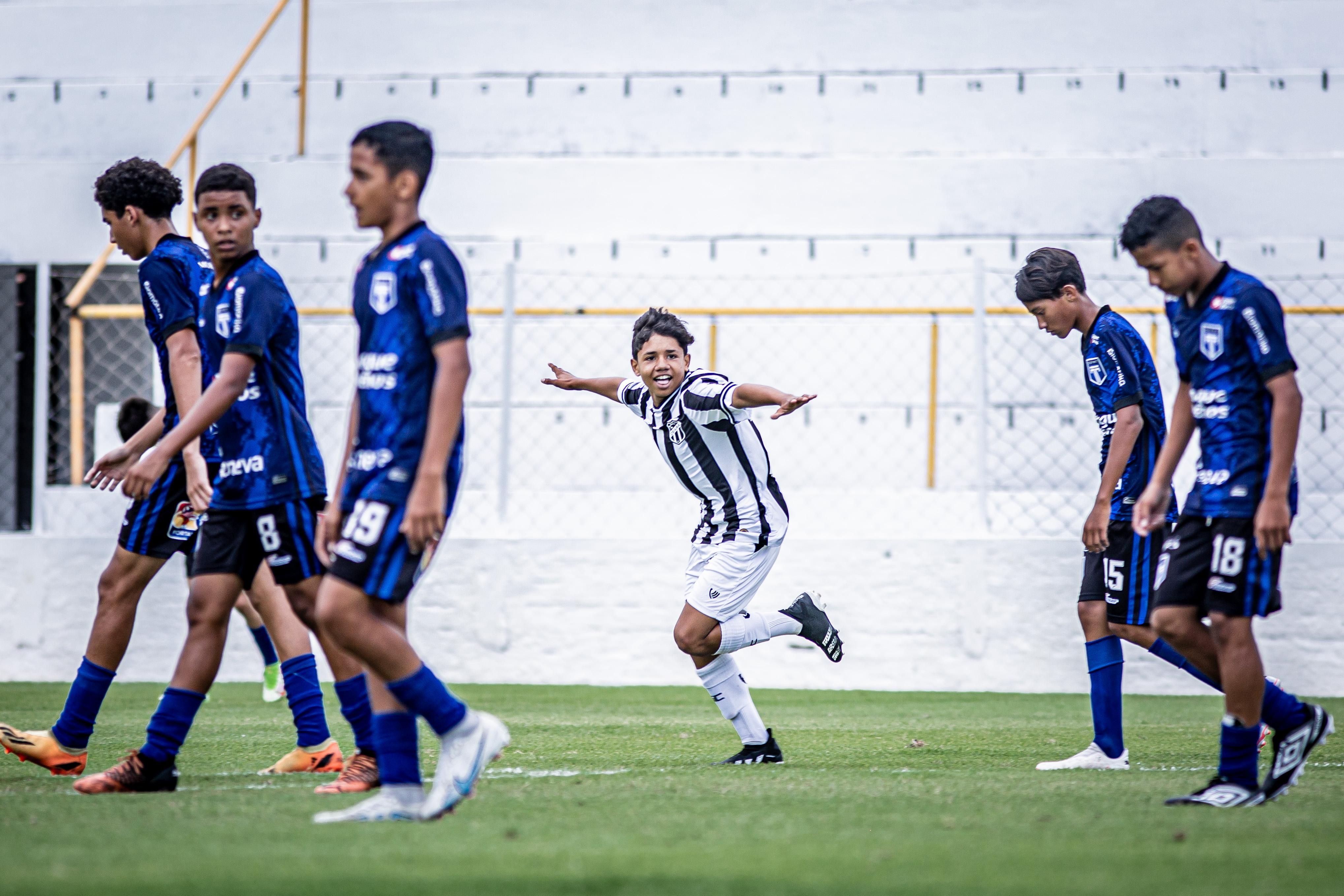 Sub-13: Ceará vence o Pague Menos e se isola na liderança do Cearense