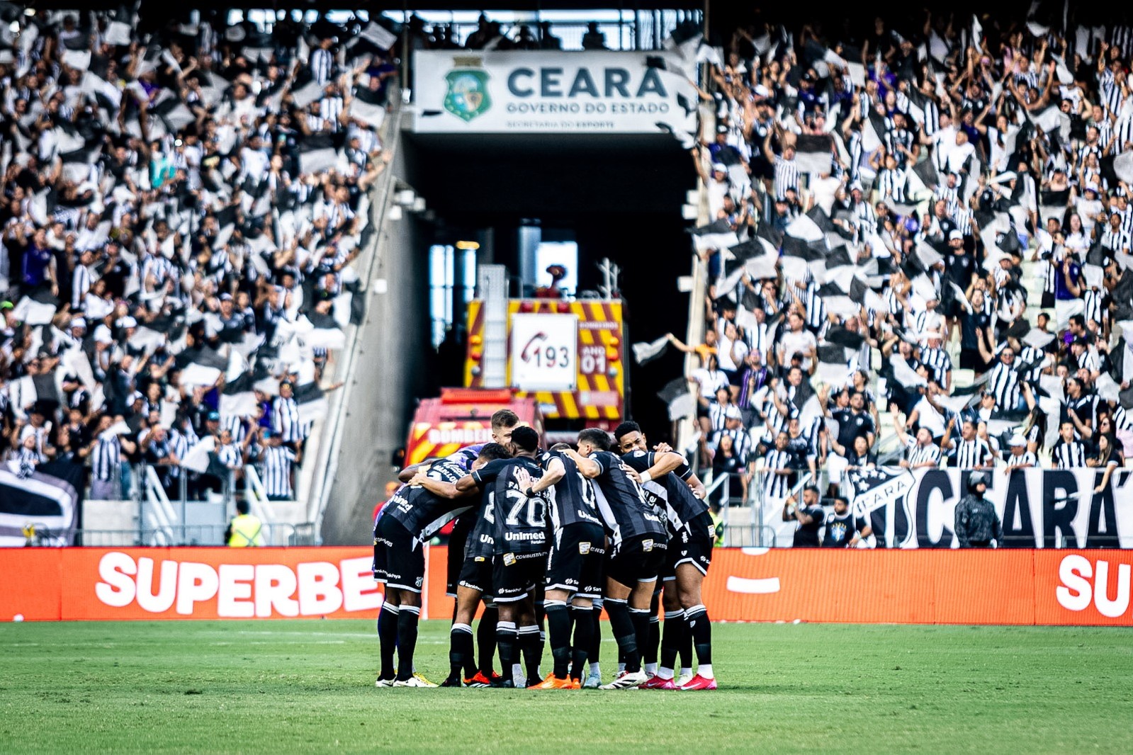 Invicto há 22 partidas em solo cearense, Ceará tem 2ª maior sequência de invencibilidade no século