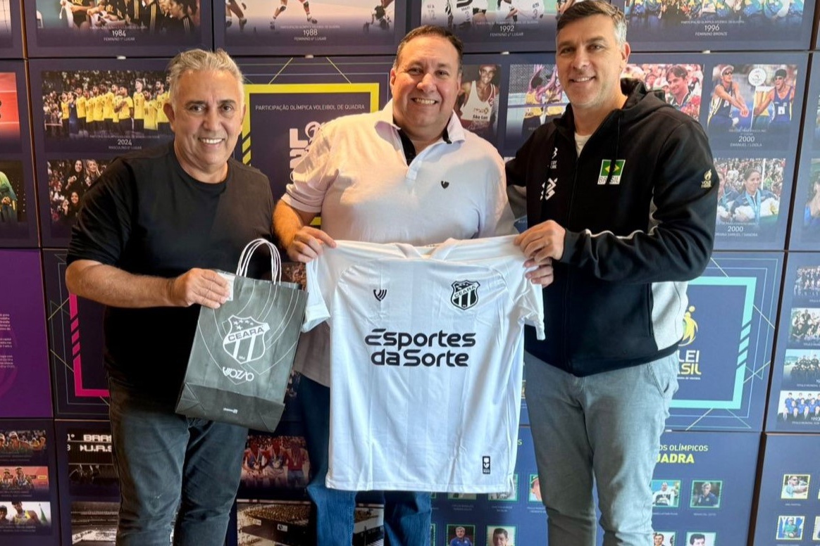 Diretor de Esportes Olímpicos, Andrade Neto realiza visita institucional na sede da CBV no Rio de Janeiro