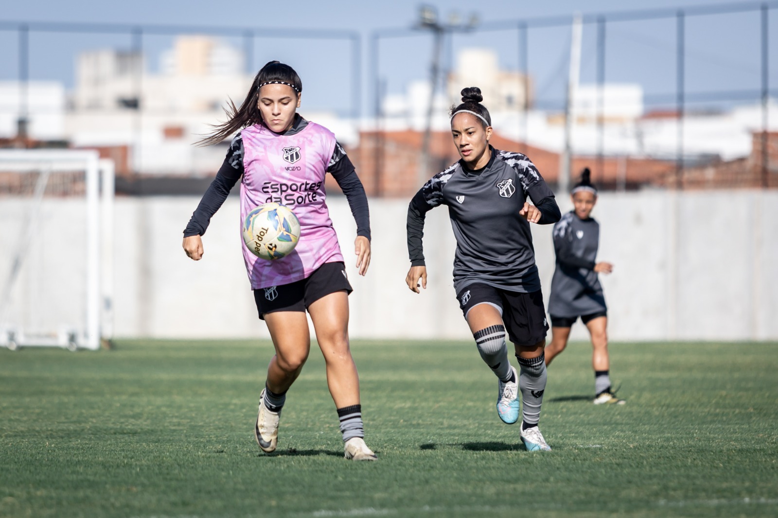 Fut. Feminino: Em Porangabuçu, Ceará realiza penúltimo treino antes de enfrentar São Gonçalo
