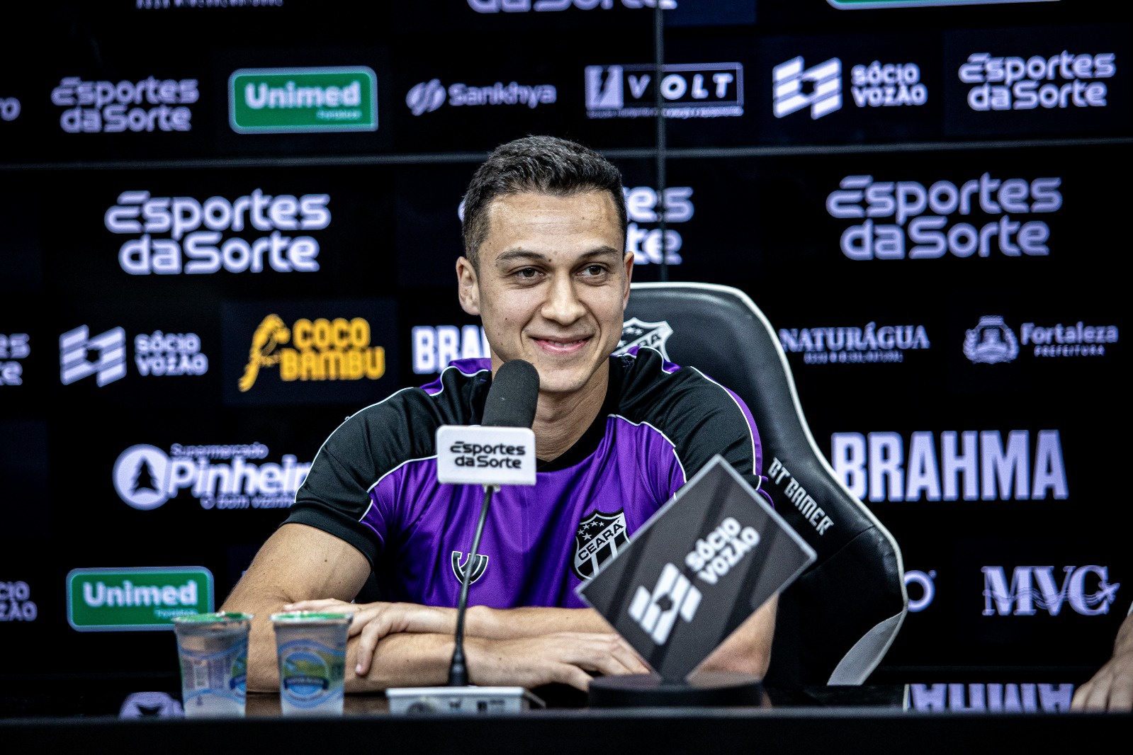 Juan Alano fala sobre chegada ao Ceará e reforça: “Sei o que quero aqui”