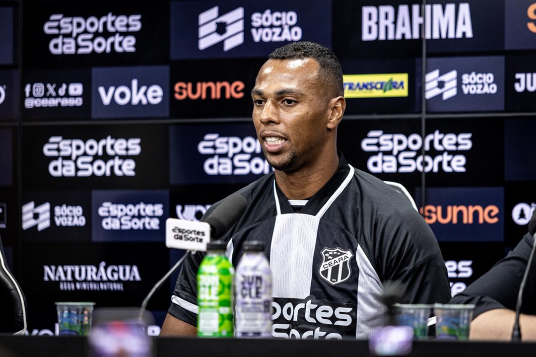 Luizão fala sobre mudança de nome e destaca objetivo pelo Ceará: “Contribuir da melhor forma”
