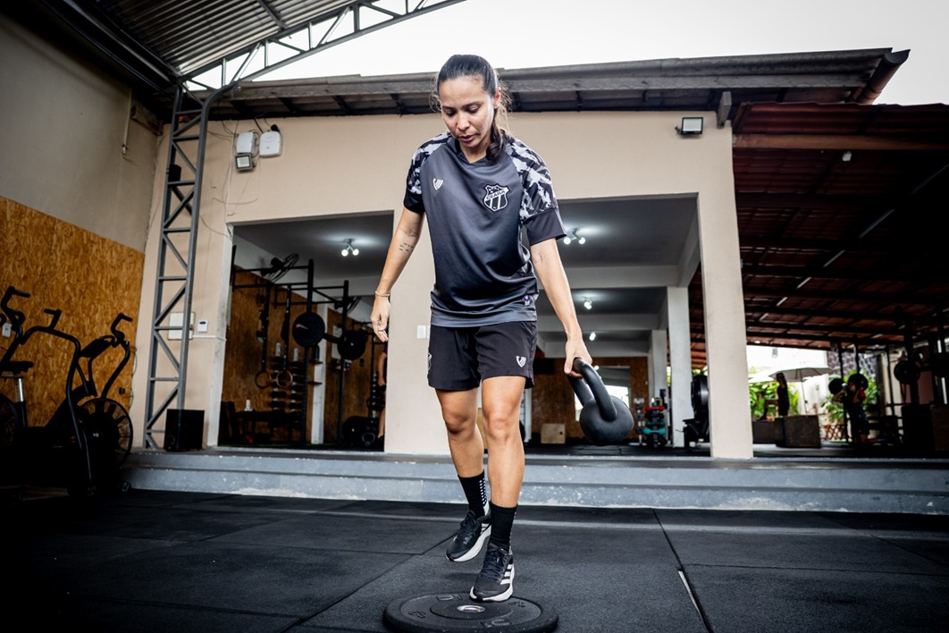 Futebol Feminino: Com treino na academia, Ceará se reapresenta visando ao Doce Mel
