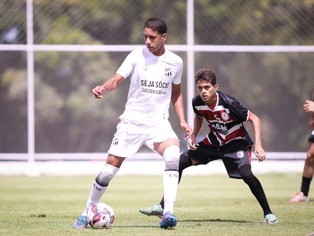 Jogos do Ceará pelo Campeonato Cearense Sub-13 e Sub-17 movimentam o fim de semana