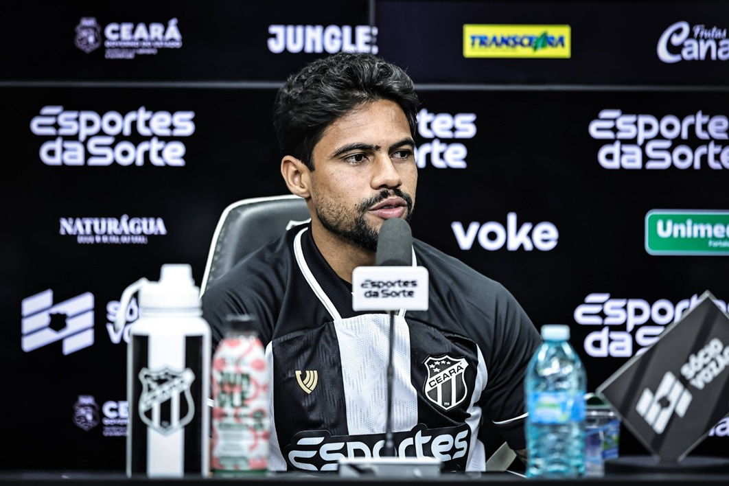 Bryan Borges explica decisão de vir para o Ceará e exalta torcida: "Time de massa"