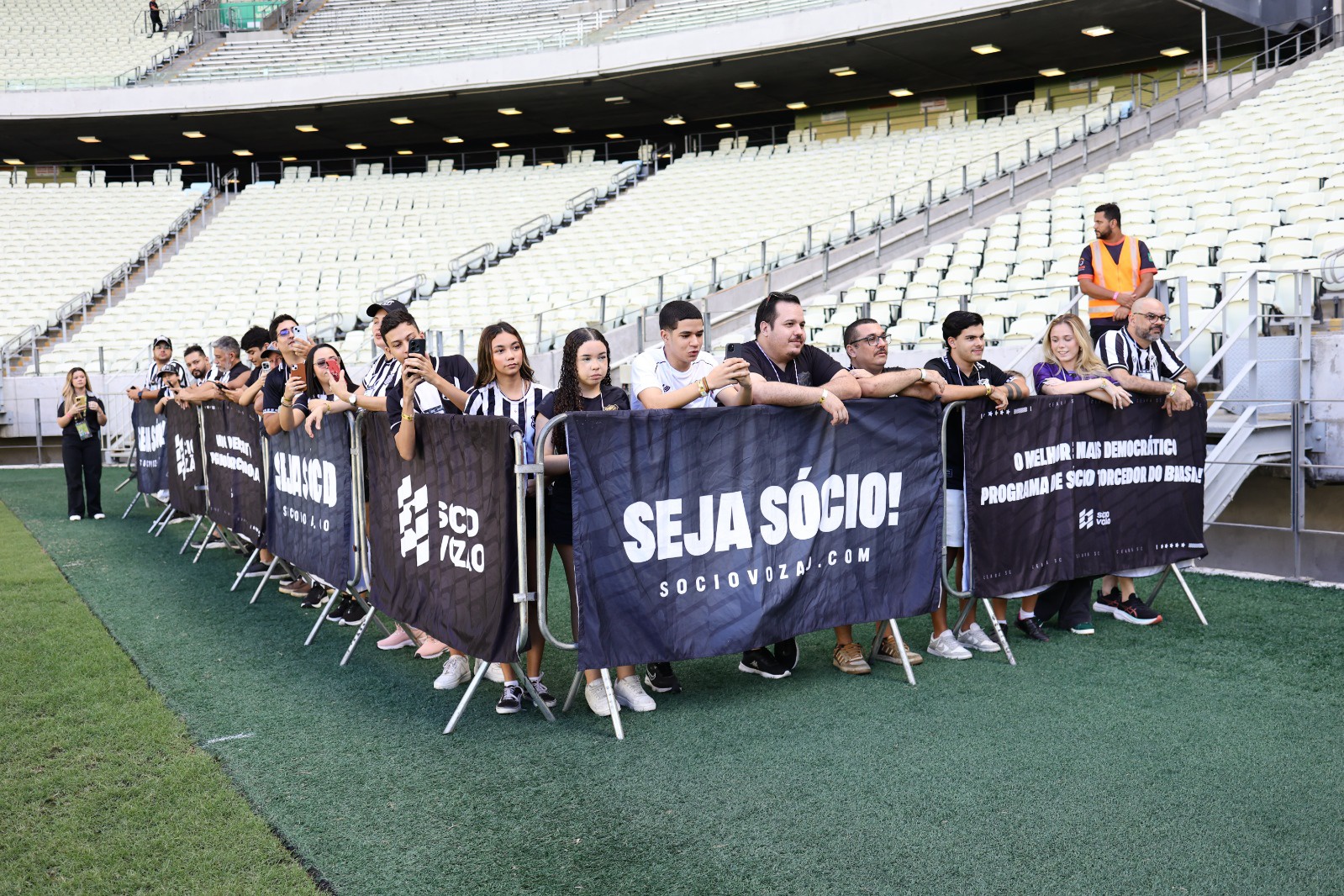 Experiências do Sócio Vozão em Ceará x Ponte Preta serão exclusivas para ação de Dia dos Pais