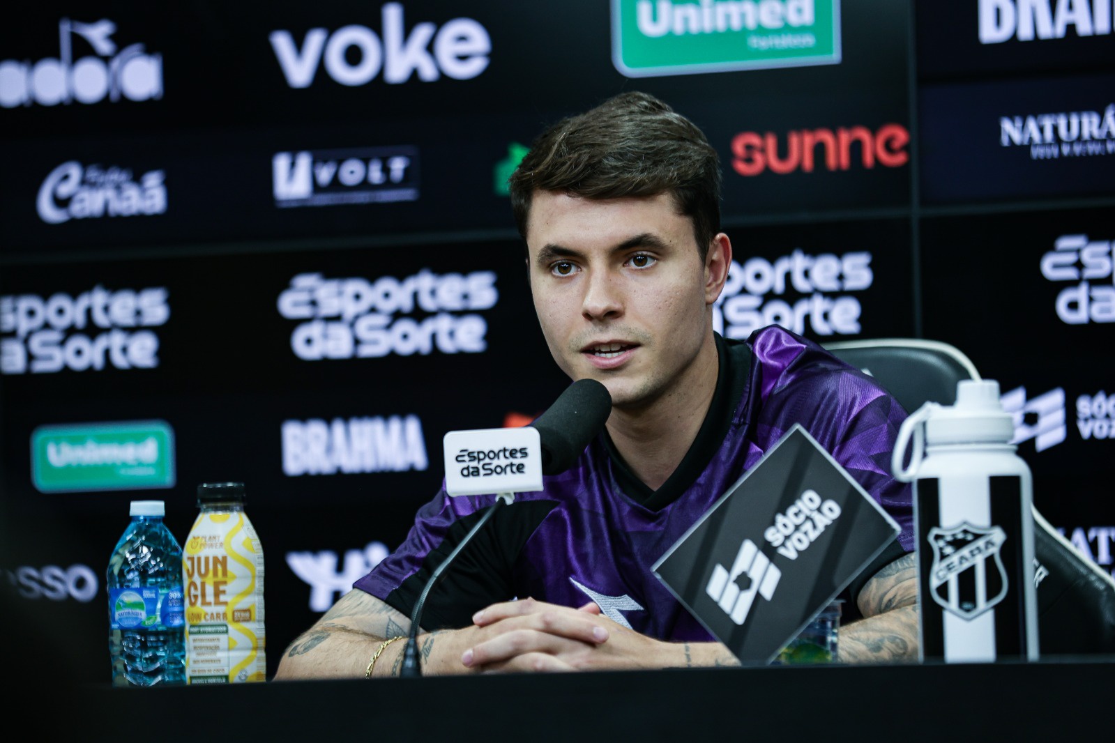 Zanocelo fala sobre período de recuperação e revela incômodo com situação do Ceará na Série B