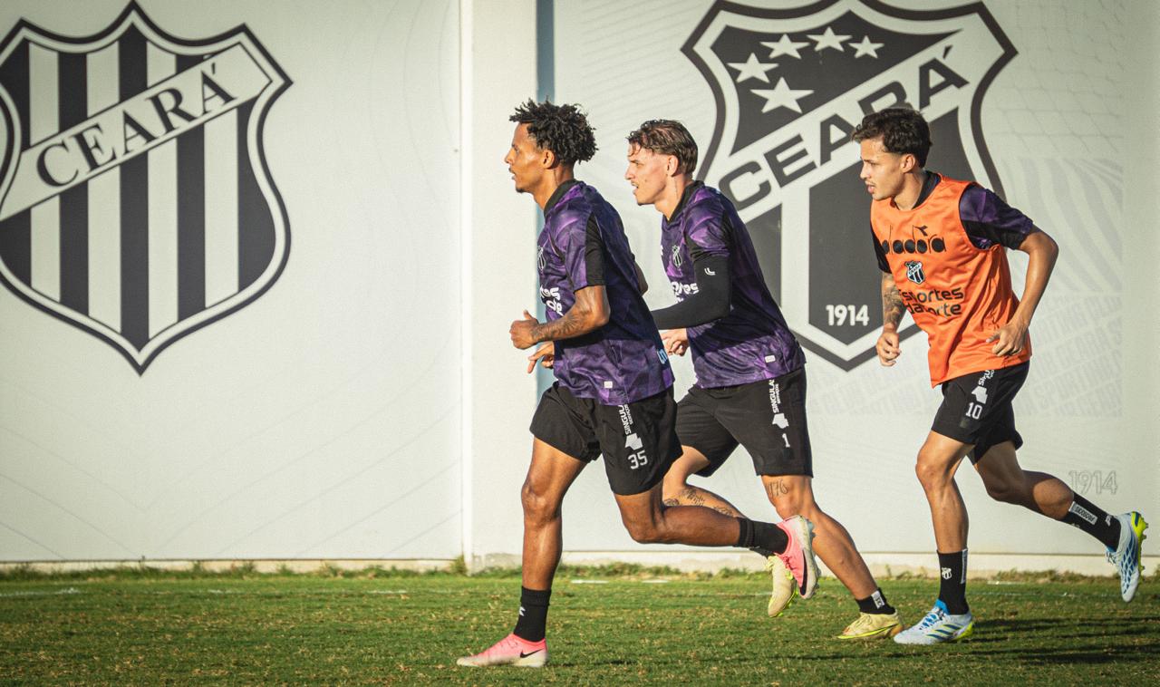 Em treino técnico, Ceará inicia semana de atividades de Operário x Ceará