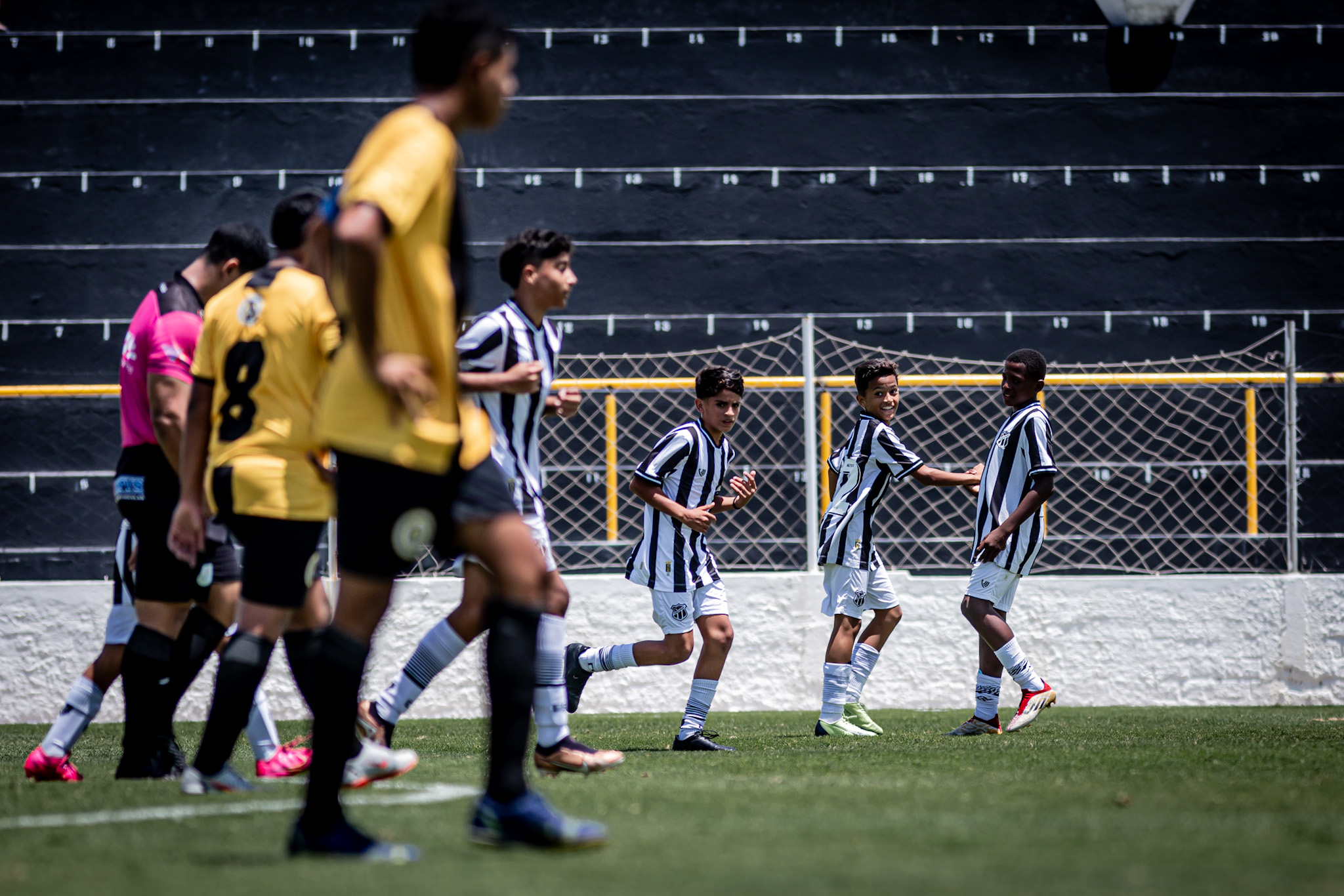 Sub-13: Ceará aplica 3 a 0 no Aliança/CE e assume a liderança do Campeonato Cearense