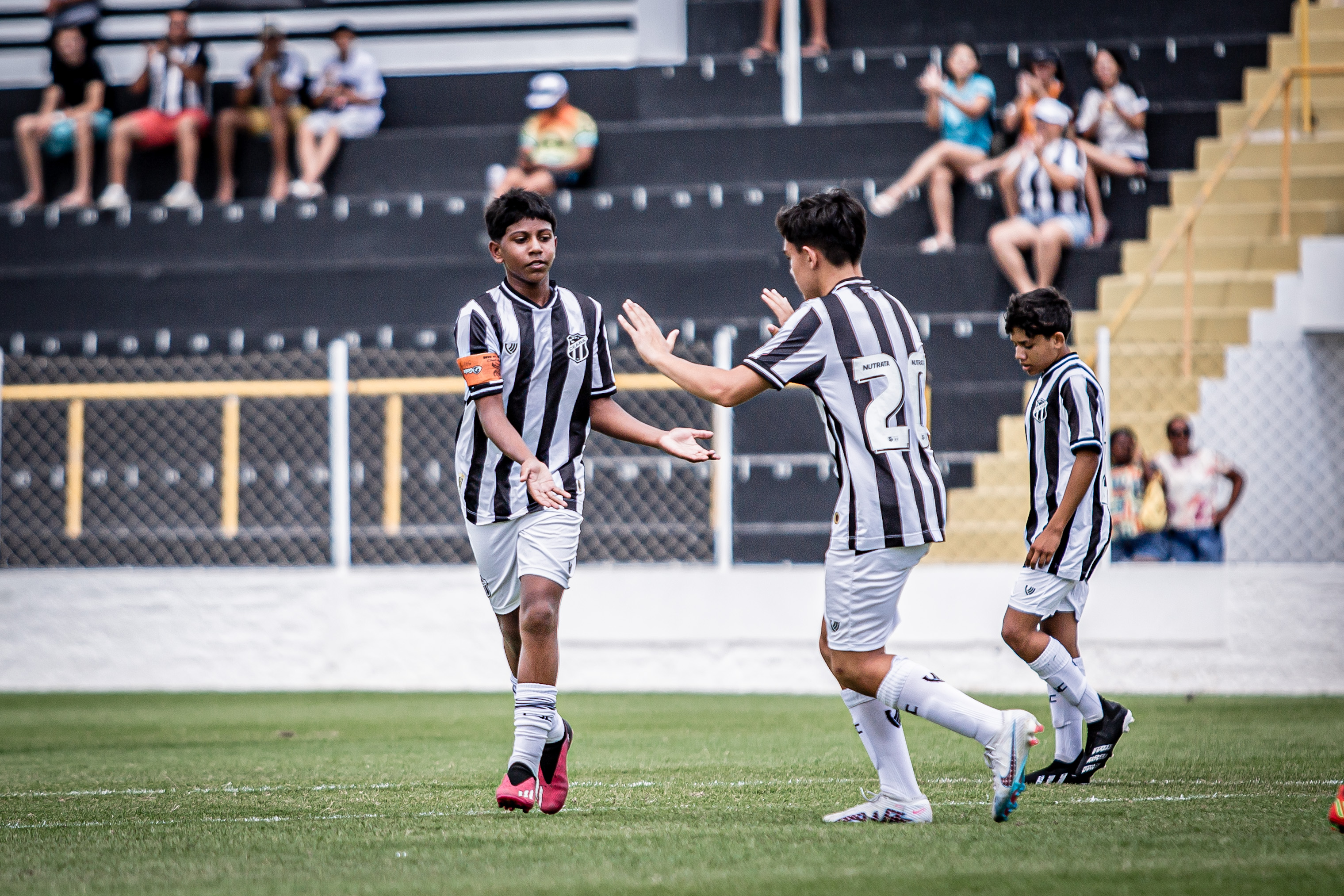 Sub-13: Robinho marca e Ceará vence o Caucaia pelo Campeonato Cearense