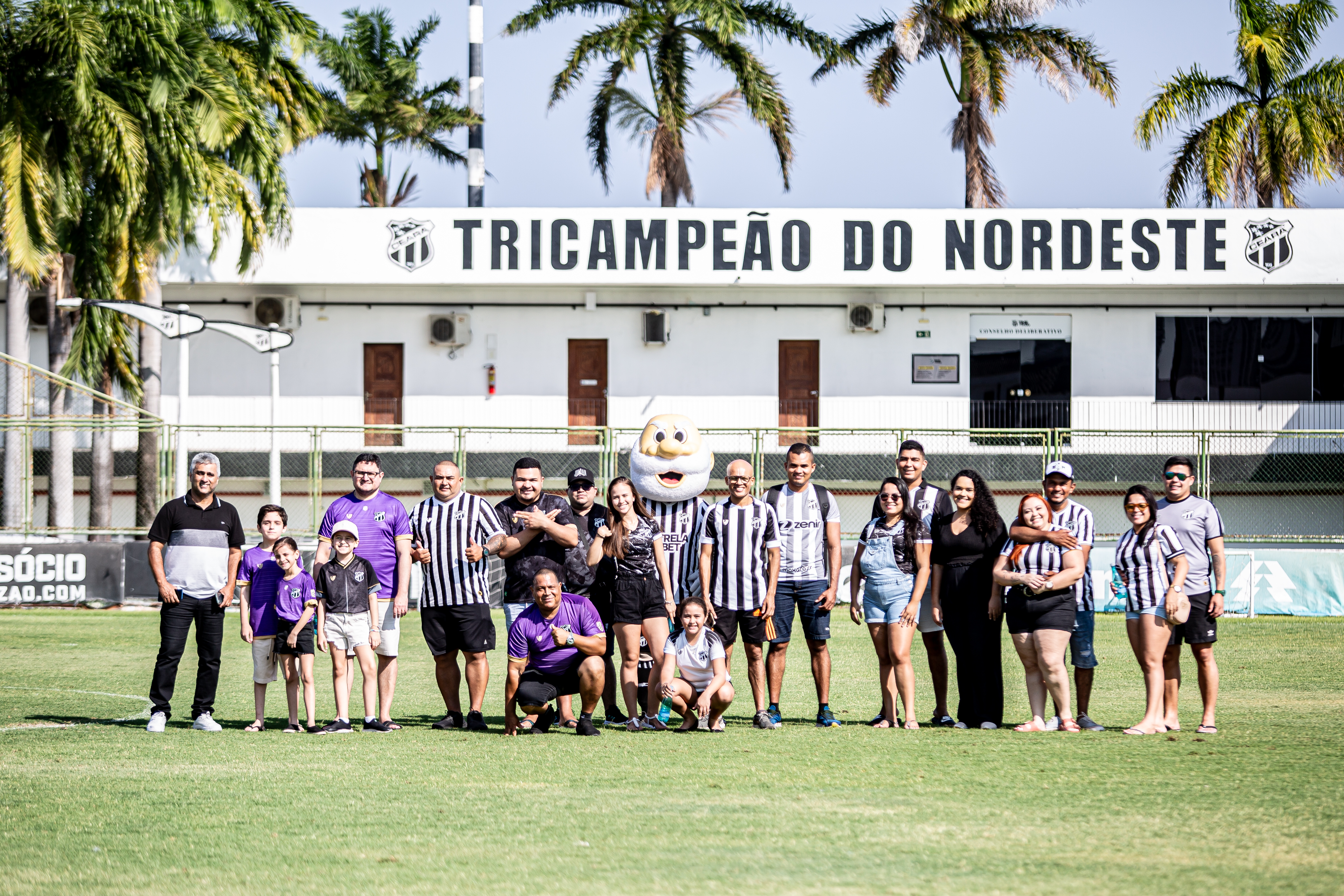 Sócio Vozão: Associados tiveram a experiência em conhecer o CT de Porangabuçu