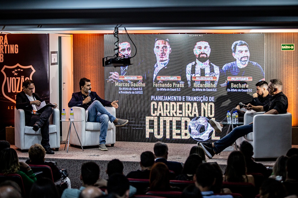 Congresso Vozão Academy: Transição de carreira e formação de base são destaques nos últimos painéis
