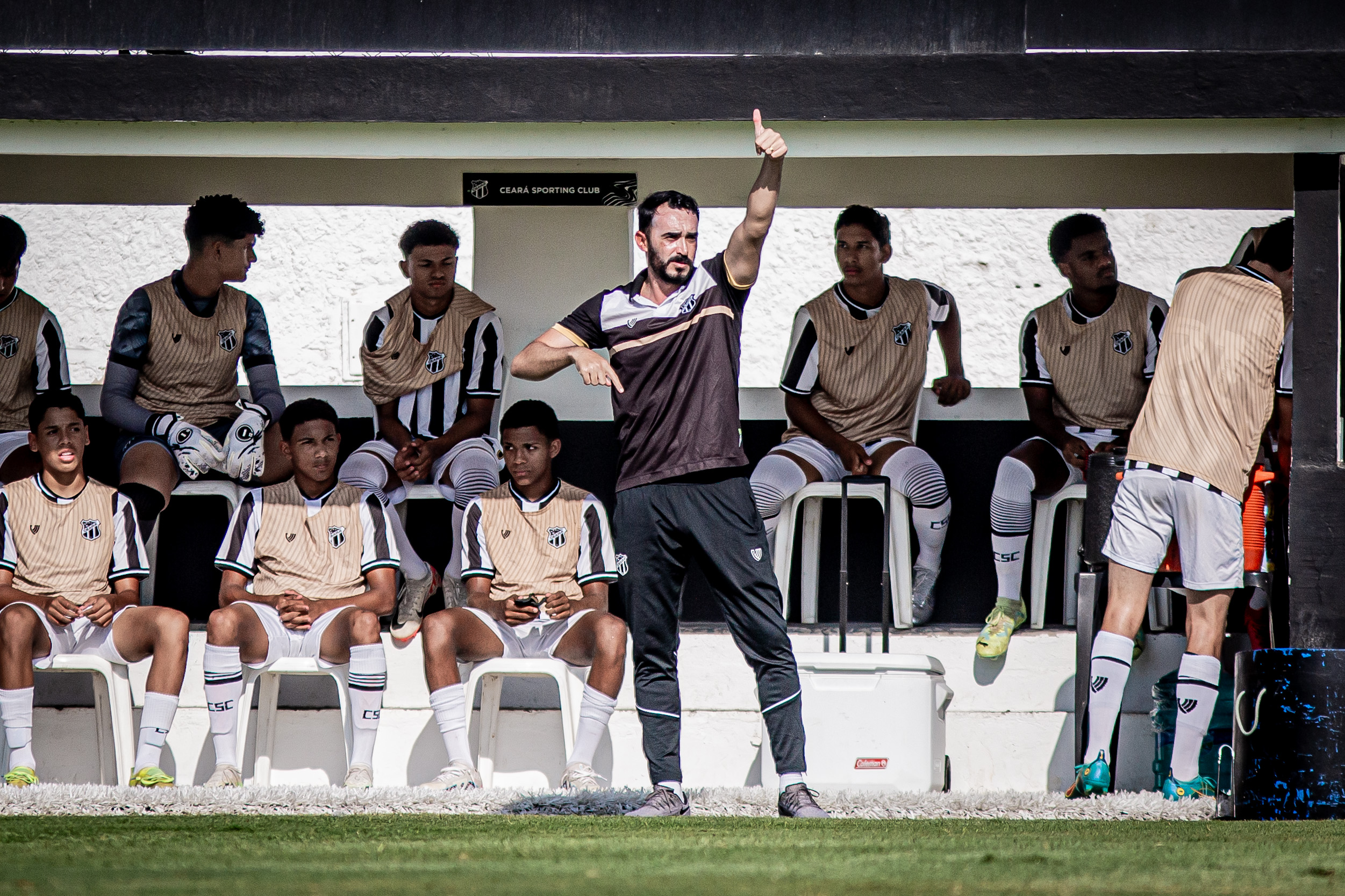 Sub-15: Tiago Alves avalia a vitória diante do Ferroviário e comenta a importância em atingir os objetivos no estadual