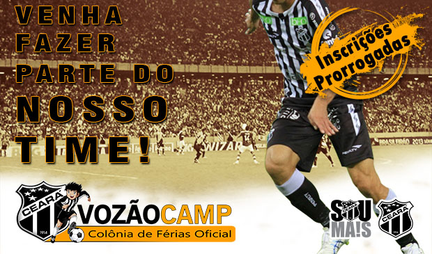 Inscrições Prorrogadas para o Vozãocamp
