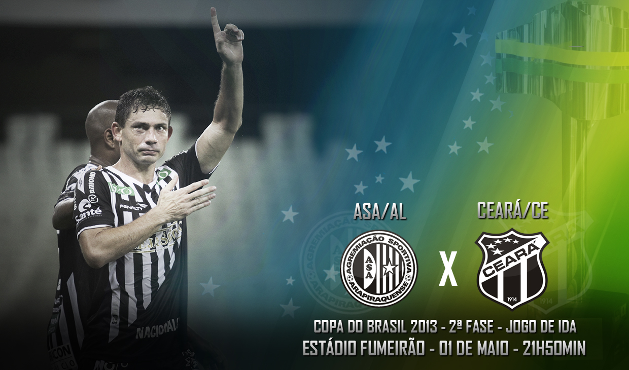 Em Arapiraca/AL, Ceará enfrenta o ASA pela Copa do Brasil