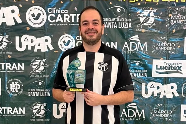 Fut. de Mesa: Rafael Moreira conquista título antecipado do Cearense de Dadinho 2026